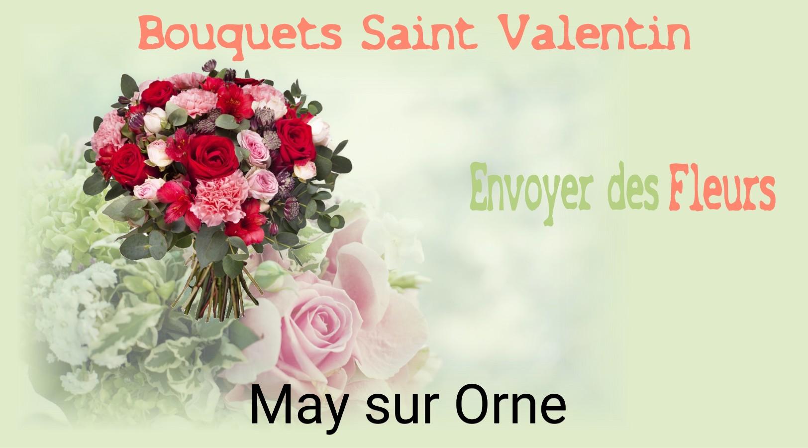 Roses de Saint-Valentin livrées à May-sur-Orne